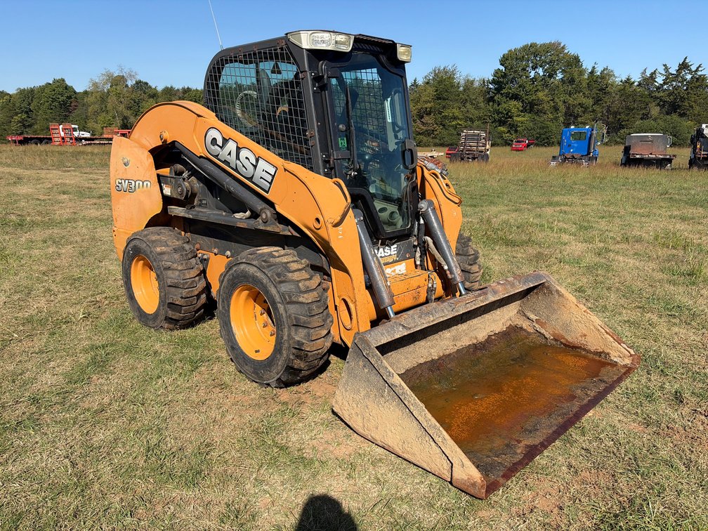 Case SV300 Wheeled Skid Steer with Bucket