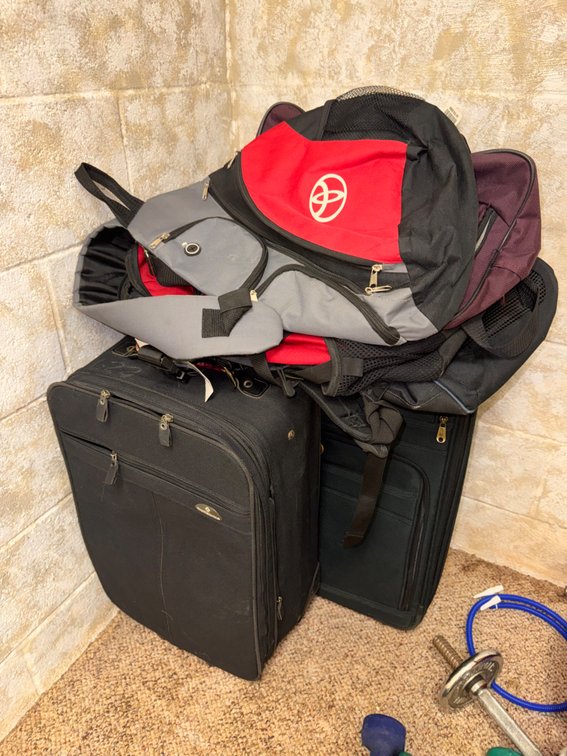 Lot of Luggage & Bags