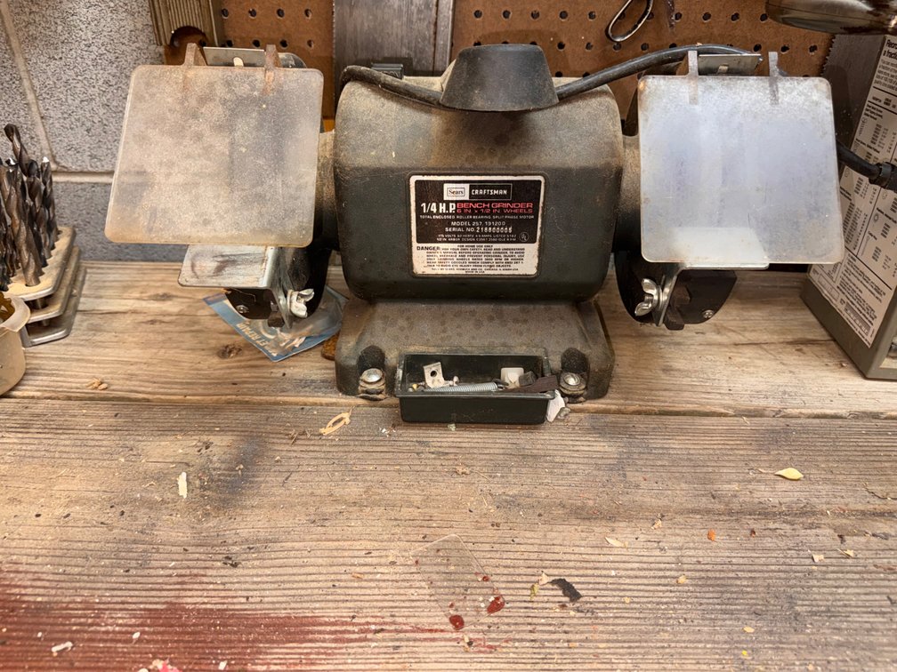 Craftsman 1/4Hp Bench Grinder