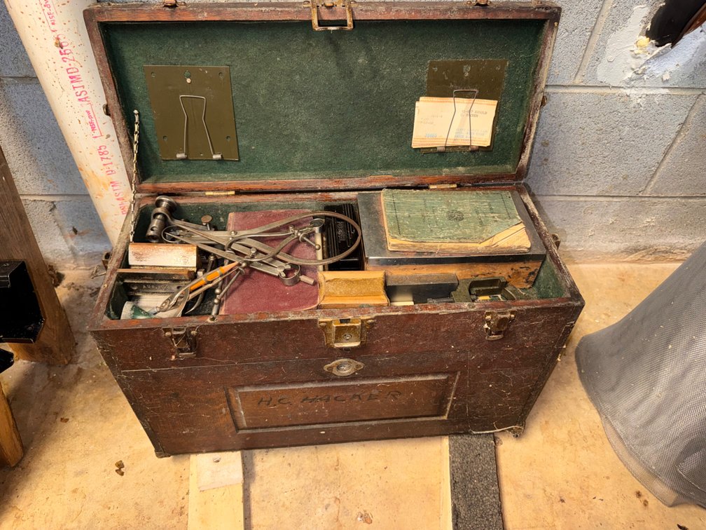 Machinist Tool Box With Contents