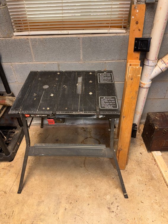 Table Saw Table-No Saw