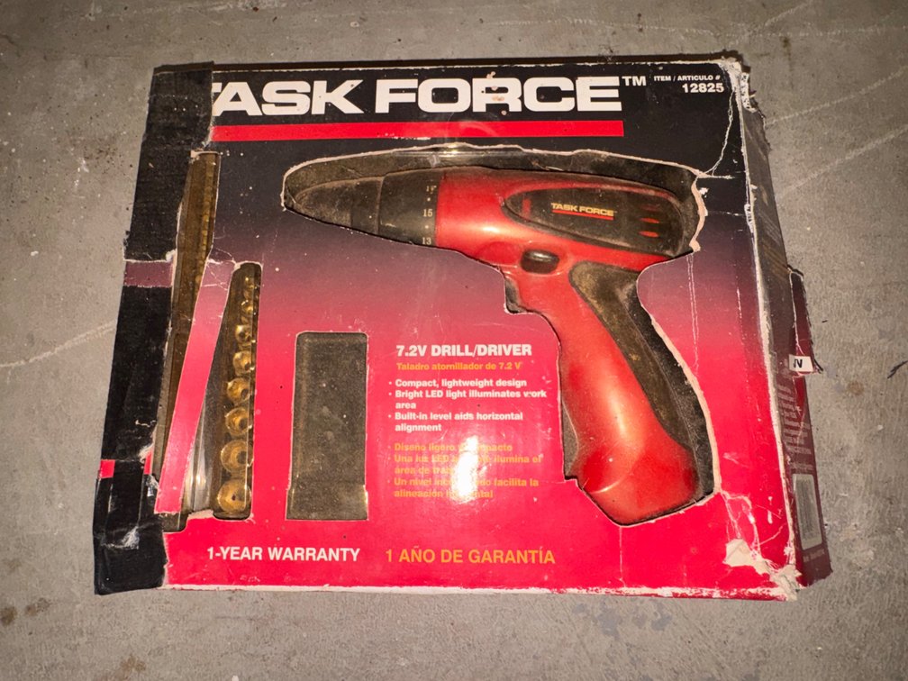 Task Force Drill Driver, Bits, Sockets & More