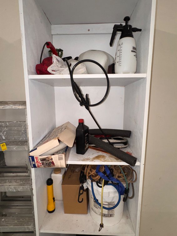 Lot of Bungee Cords, Sprayers & More