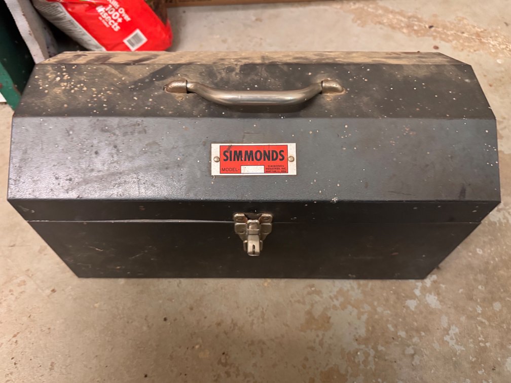 Simmonds Tool Box Full of Tools