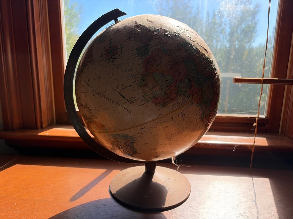Vintage Replogle 12” Diameter World Classic Series Desk Globe