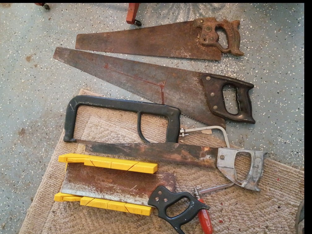 Lot of Saws