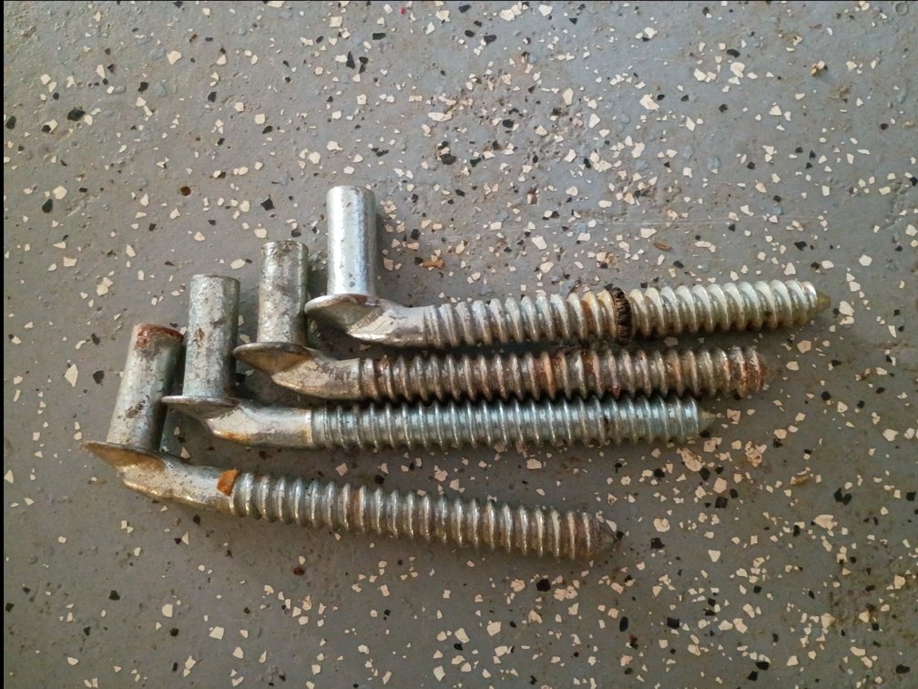 Lot of Screw In Gate Hinge Pins