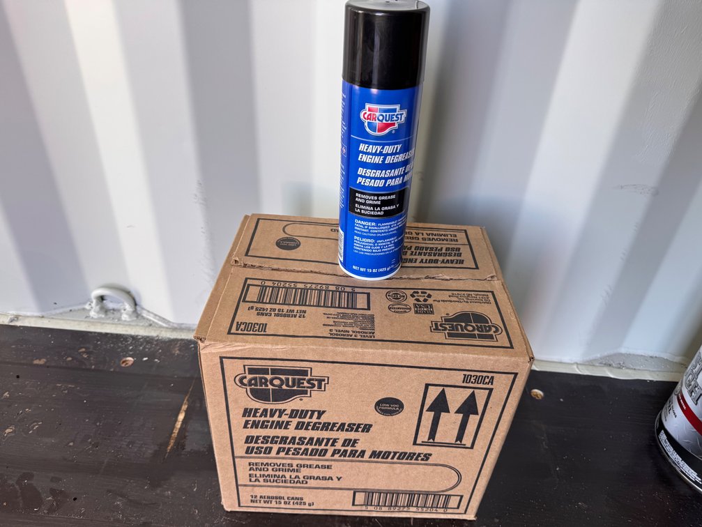 12 15oz cans of car quest Heavy Duty Engine Degreaser