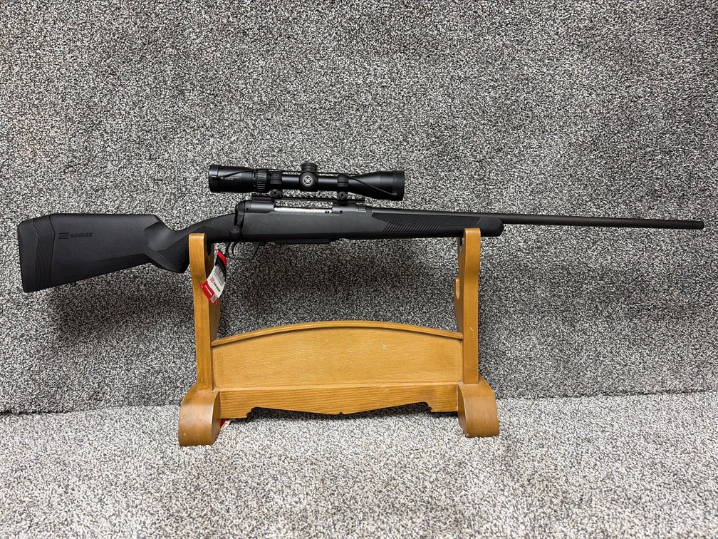 NEW in Box Savage 110 APHTXP 6.5x284 Rifle with Vortex Crossfire II Rifle Scope