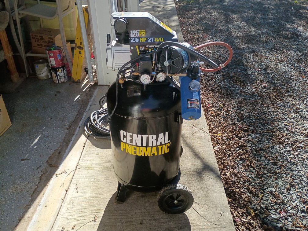 Central Pneumatic Air Compressor