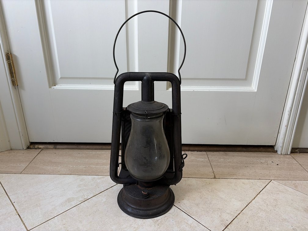 Antique C.T. Ham MFG. Co. No. 0 Railroad Clipper Lantern