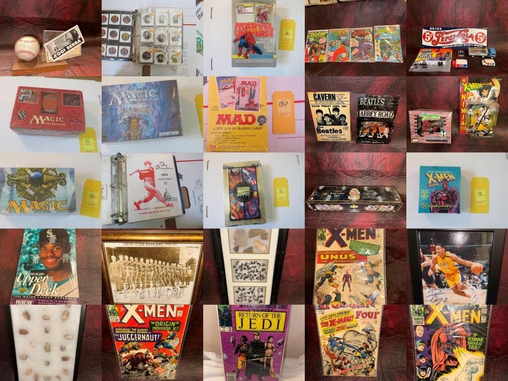 Image for COMICS, AUTOGRPAHED MEMORIBILIA , BASEBALL CARDS, MAGIC THE GATHERING SEALED BOXES ONLINE ONLY AUCTION