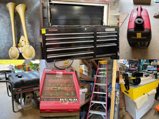 Image for Jeff Long Garage Contents