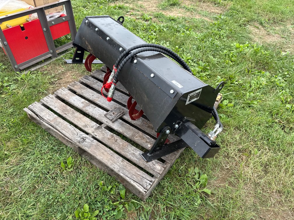 Vorx Industrial NL600-RT 36" Mini Skid Steer Rotary Tiller Attachment