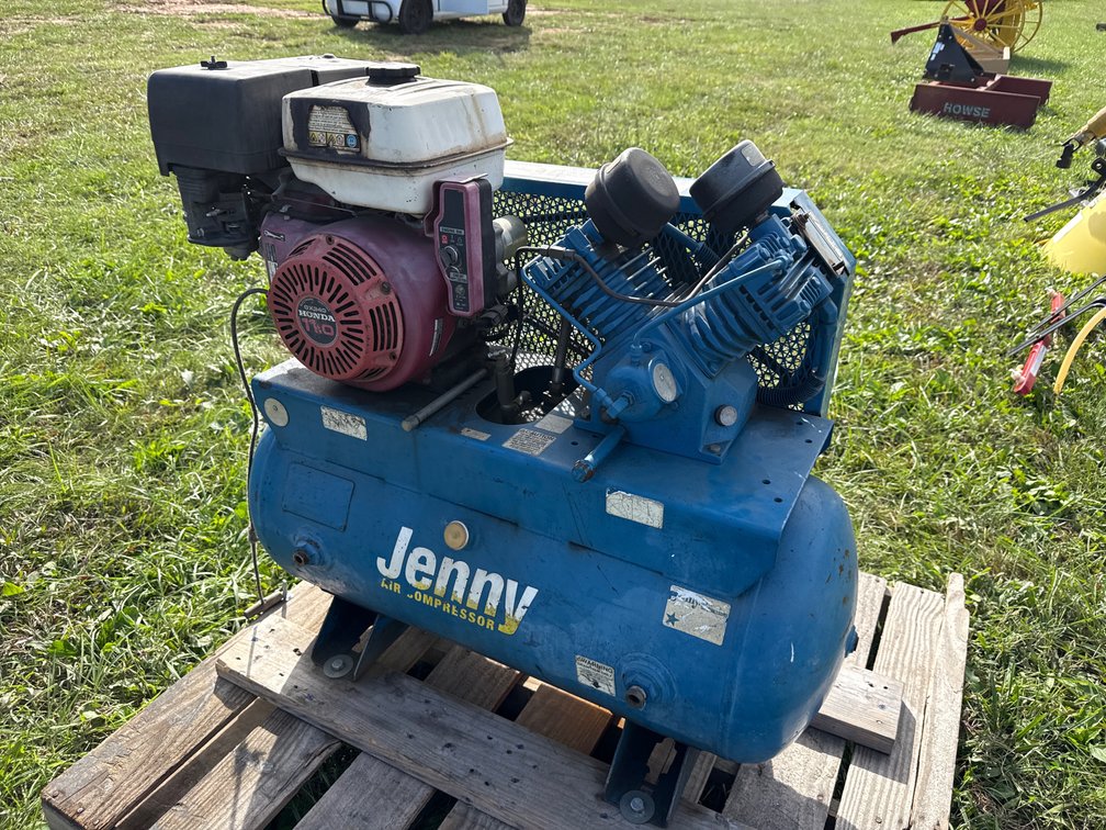 Jenny Gas Powered Air Compressor