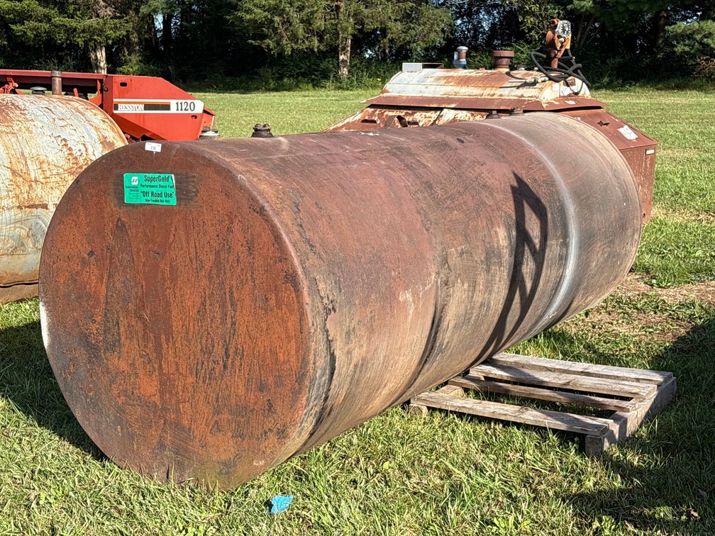 Adamson Company Inc Steel Fuel Storage Tank