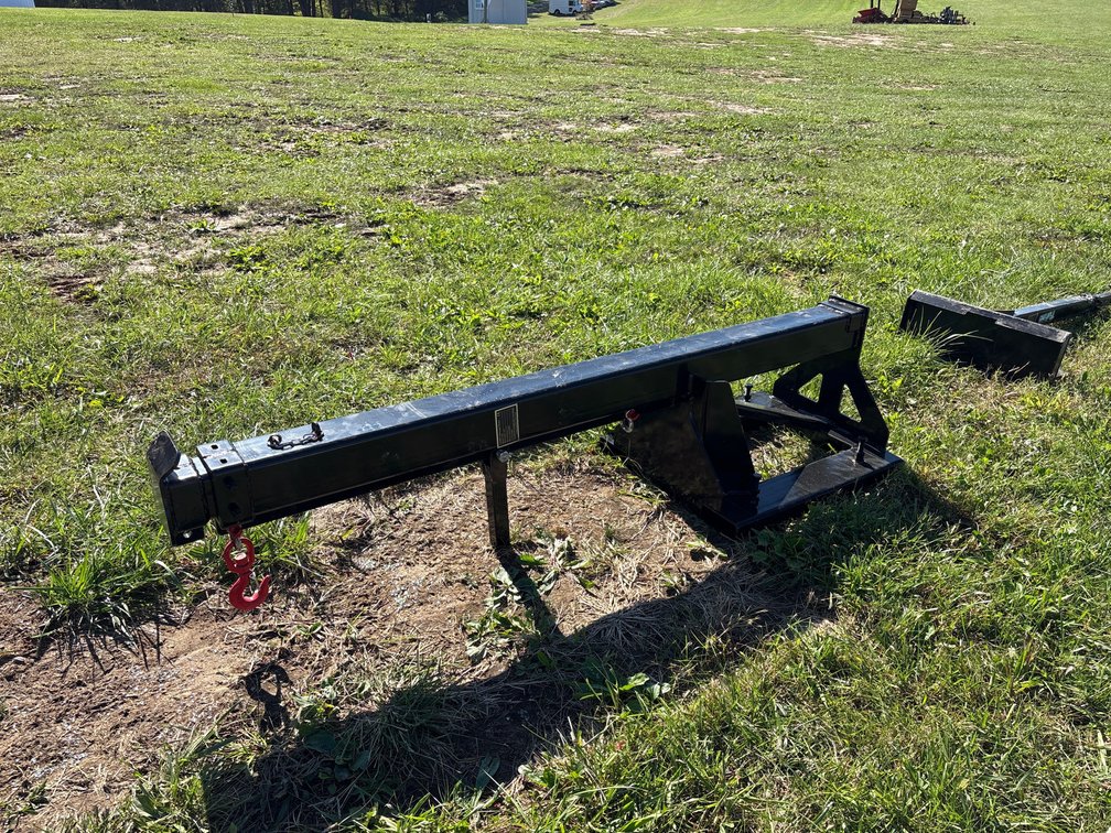 Fork Mounted Extendable Crane Jib Boom Attachment