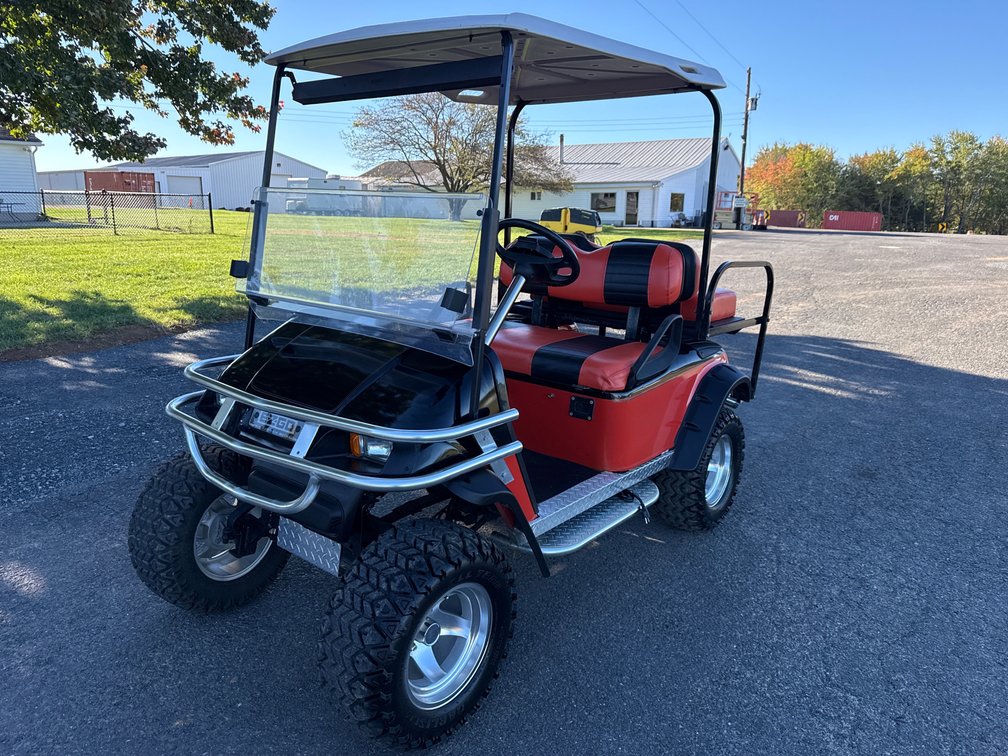 E-Z-GO Lifted Golf Cart