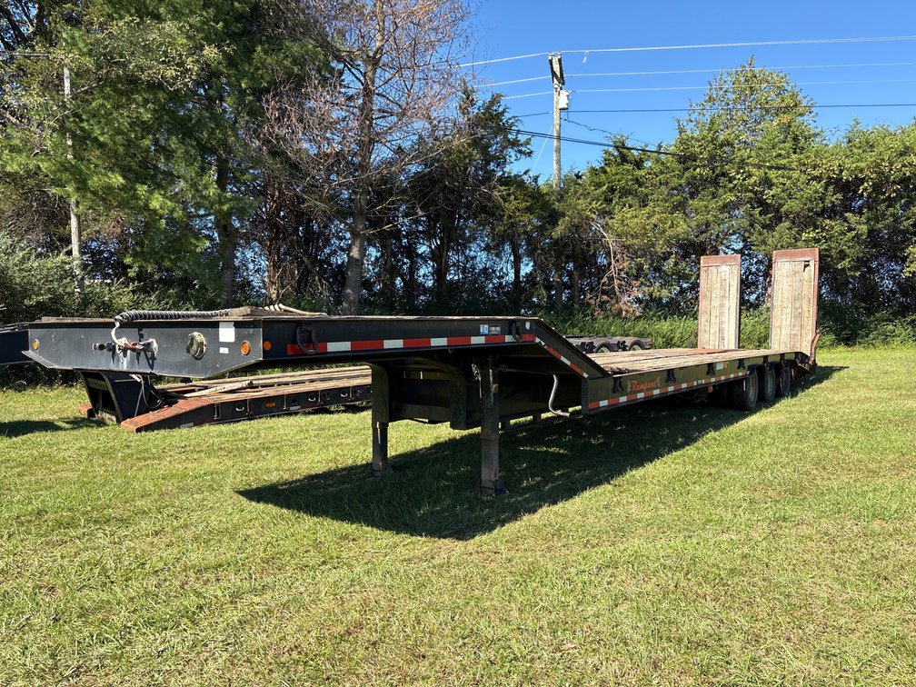 2019 Rampant PDD48 48' Tri-Axle Drop Deck Equipment Trailer