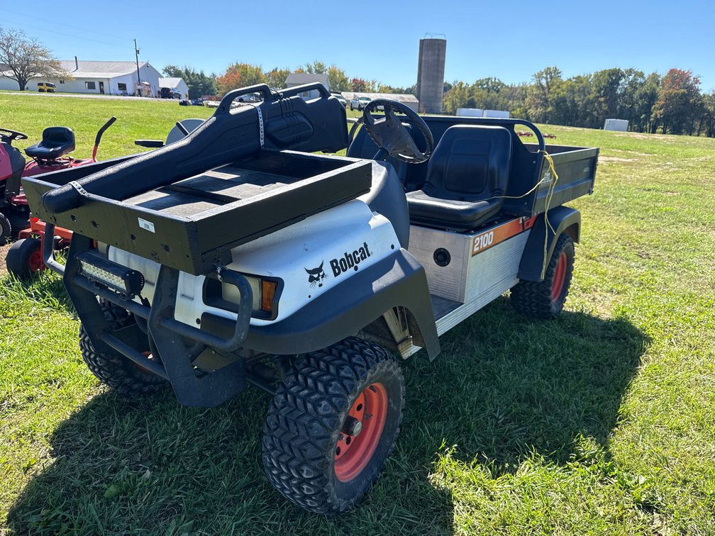 Bobcat 2100 Utility Vehicle, Hours: 1493.1