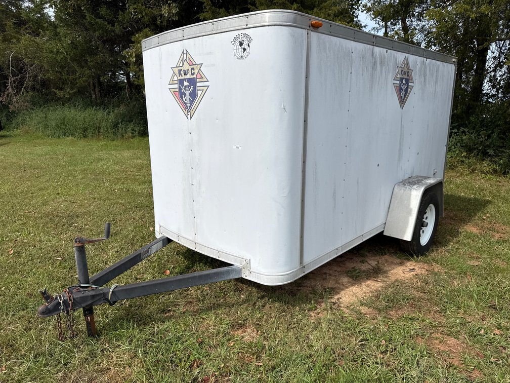 2001 Cargo Express 5'x10' Enclosed Cargo Trailer