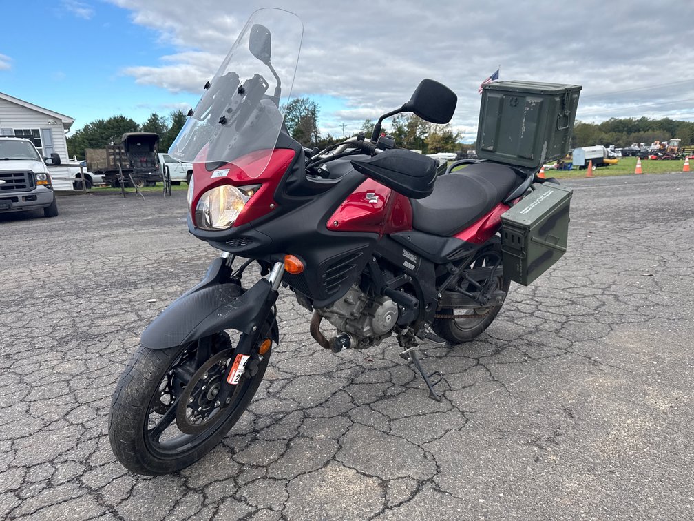 2014 Suzuki V-Strom DL650A Motorcycle, Mileage: 22,510