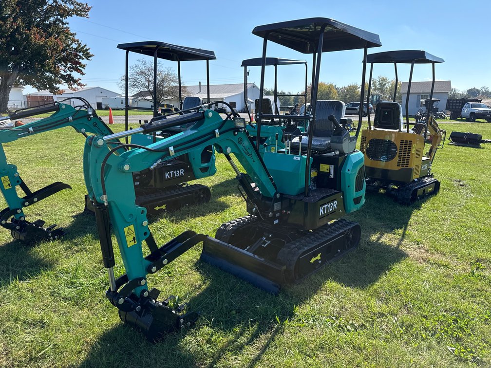 NEW 2026 CFG Industrial KT13R Micro Mini Excavator, Hours: 0