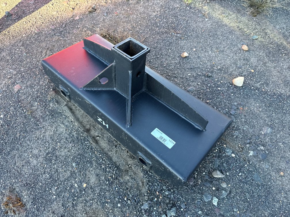2 in. Hitch Receiver for Mini Skid Steer Quick Attach