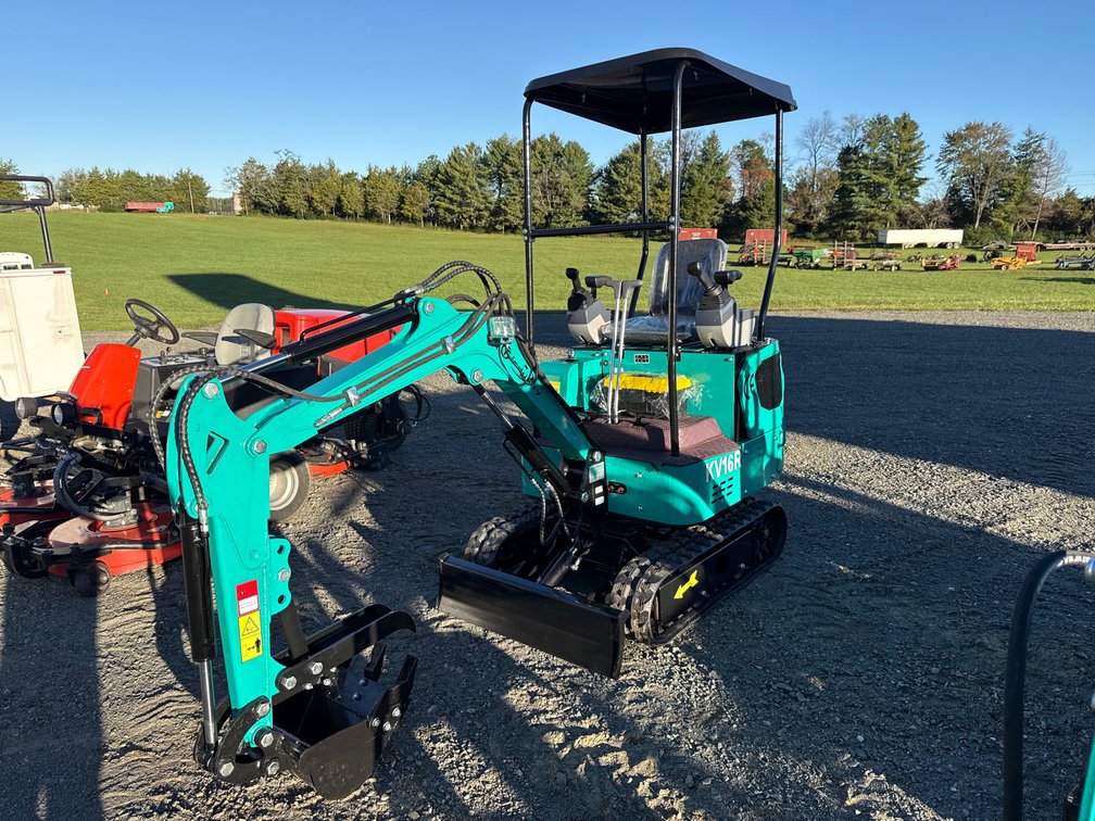 2026 CFG Industrial KV16R Mini Excavator, Hours: 2.4