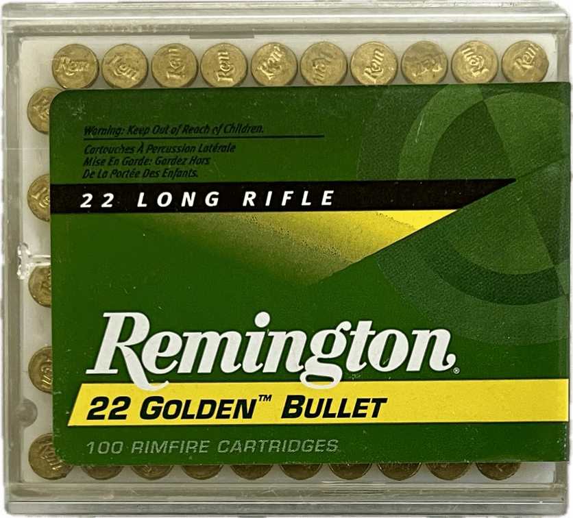 Remington 22 Long Rifle Golden Bullet