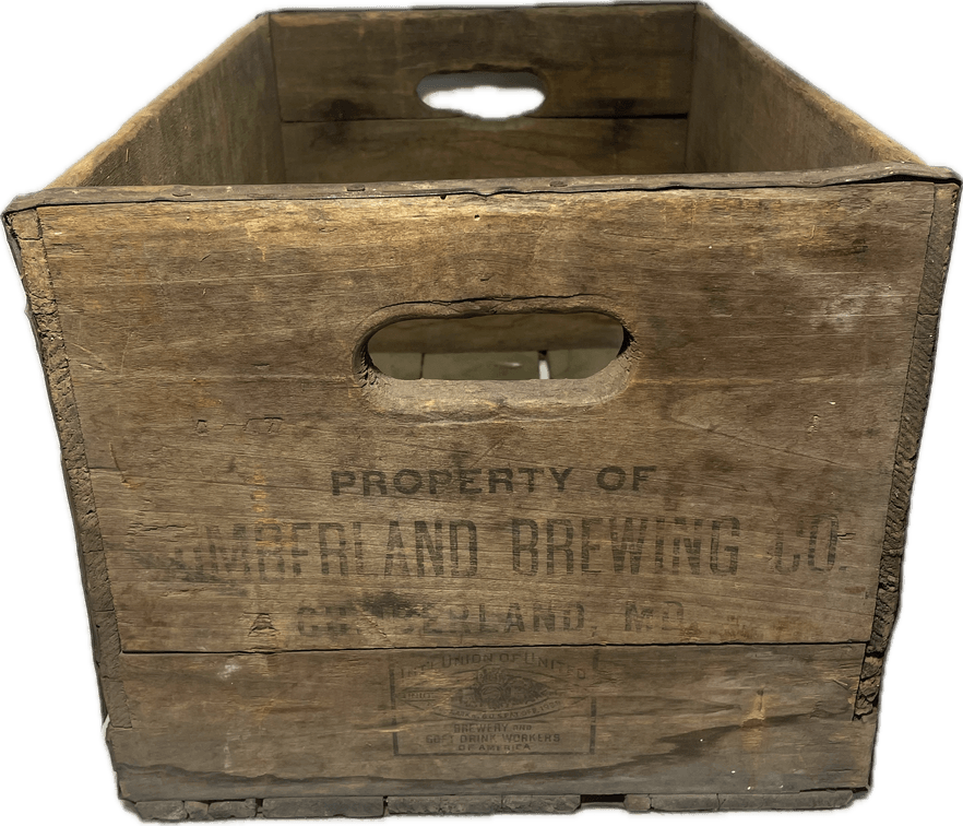 Cumberland Brewing Co. Wooden Crate