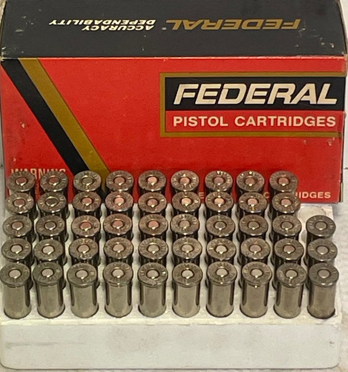 Federal 38 Special 158 Grain Lead Cartridges