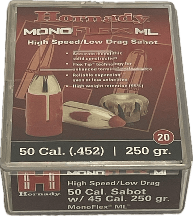 Hornady Mono Flex 50 Cal. Blackpowder Bullets
