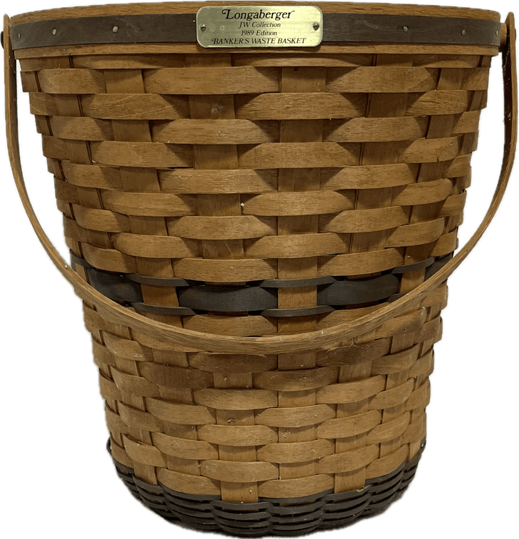 1989 Longaberger Banker’s Waste Basket