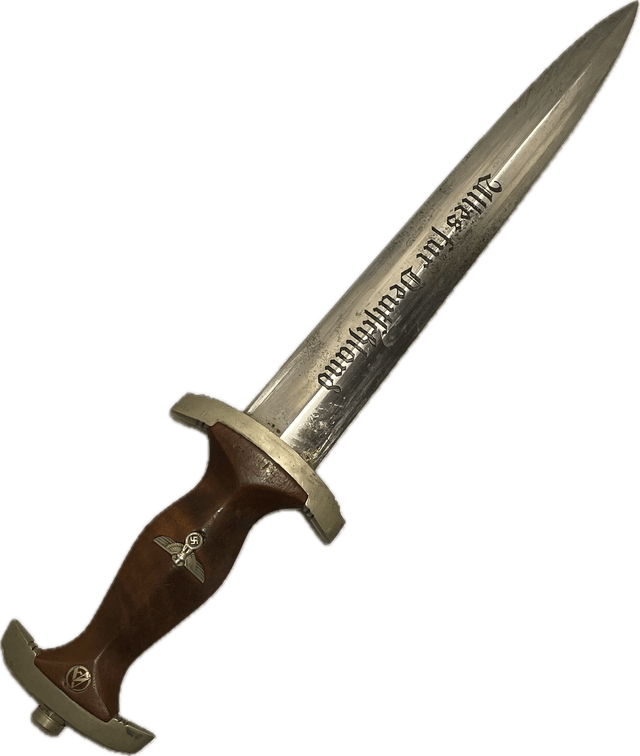 Gebr. Heller WWII German SA Dagger with Scabbard