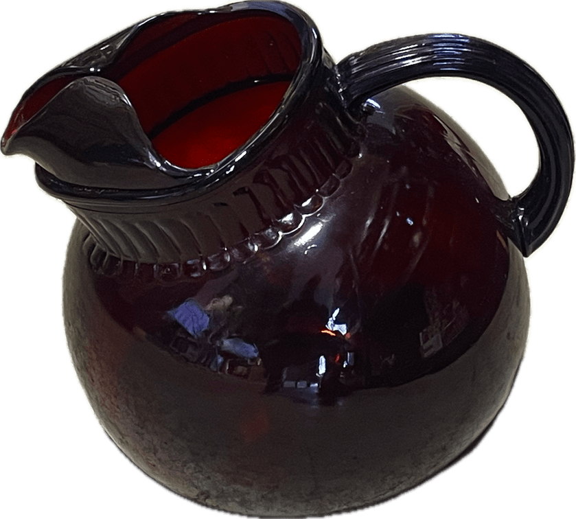 Anchor Hocking Royal Ruby Red Tilted Pitcher