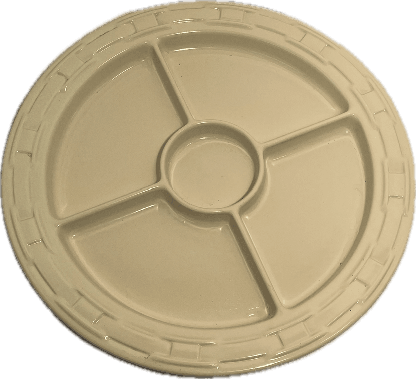 Longaberger Divided Pottery Platter