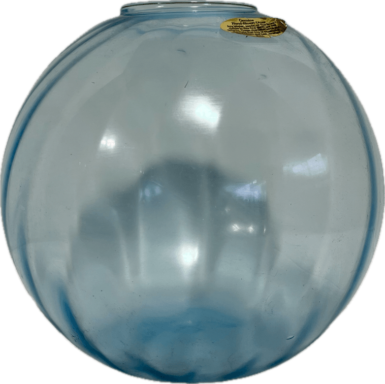 Vintage Hand-Blown Glass Vase