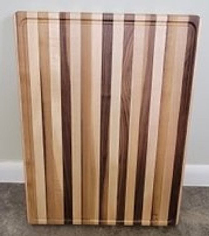 18” x 24” Wooden Charcuteries Board Made by Caperton Furnitureworks/Gat Creek
