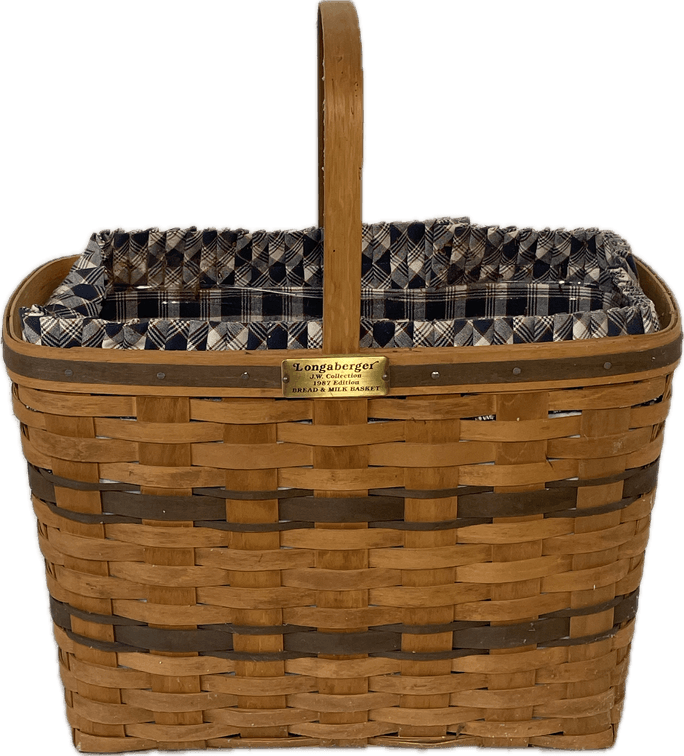 Longaberger 1987 J.W. Collection Bread and Milk Basket