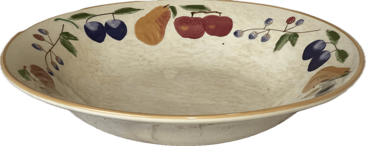 Longaberger Fruit Medley Pottery Bowl