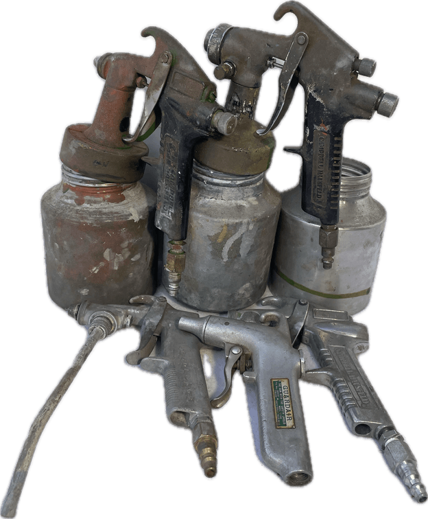 Campbell Hausfeld Paint Sprayers, Craftsman Sprayer and Paint Cans