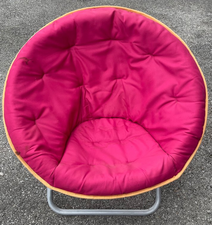 Folding Chair (Has Some Stains)