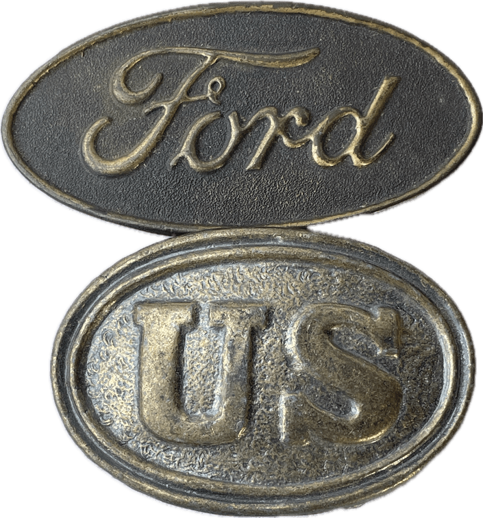 US and Ford Belt Buckles