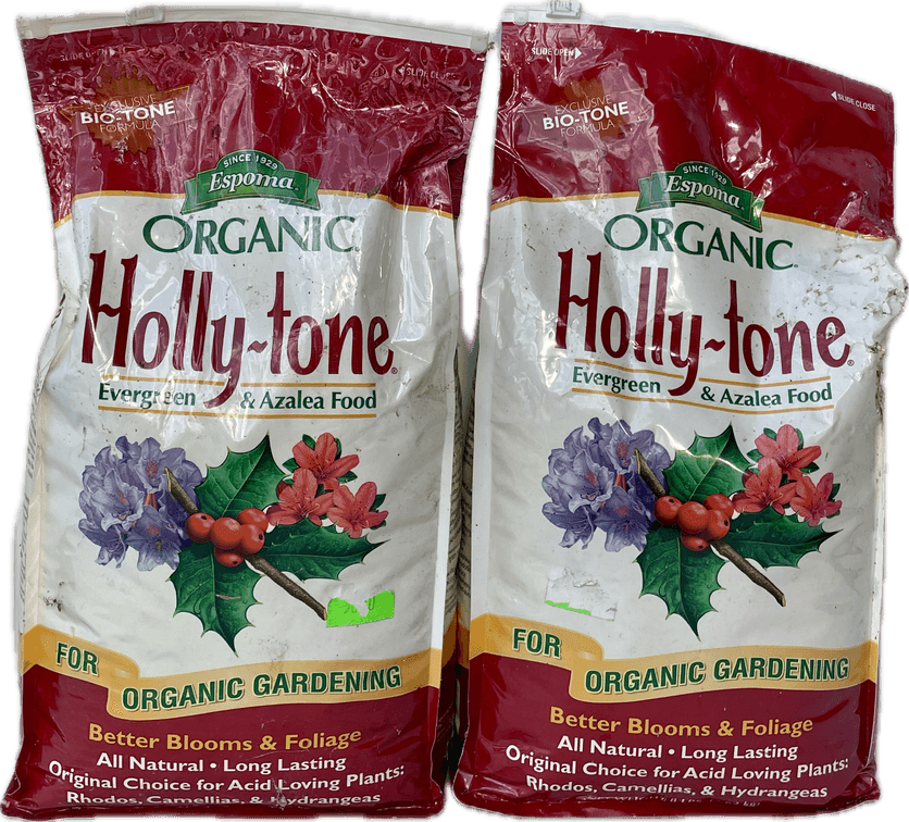 Two 8 Lb Bags of Espoma Holly-Tone Evergreen and Azalea Food