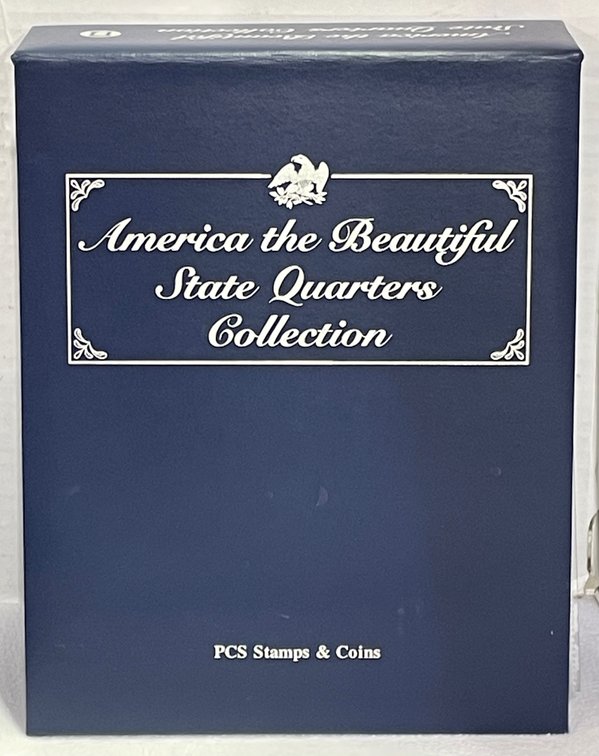 America The Beautiful State Quarters Collection PCS Stamps and Coins