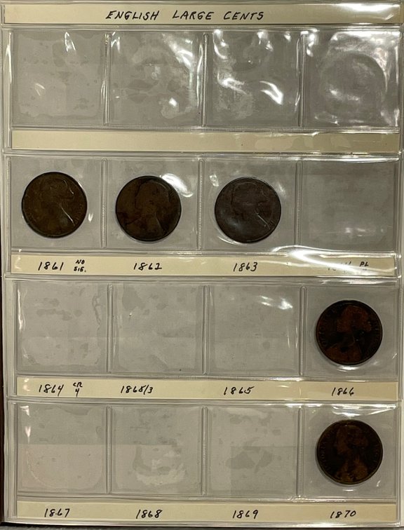 English Large Cents