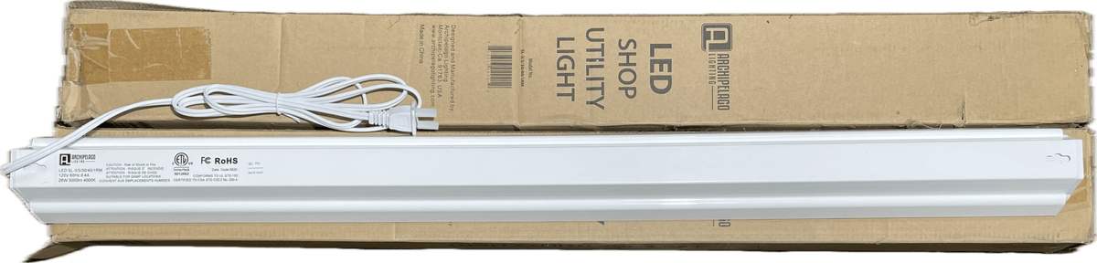 2 Archipelago Lighting LED Shop Lights
