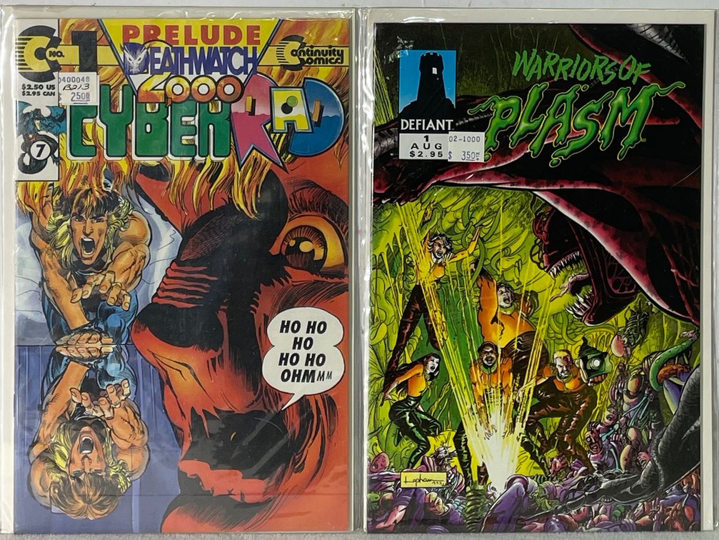 Continuity Comics Cyberrad and Defiant Warriors of Plasm (1 AUG) Comic Books
