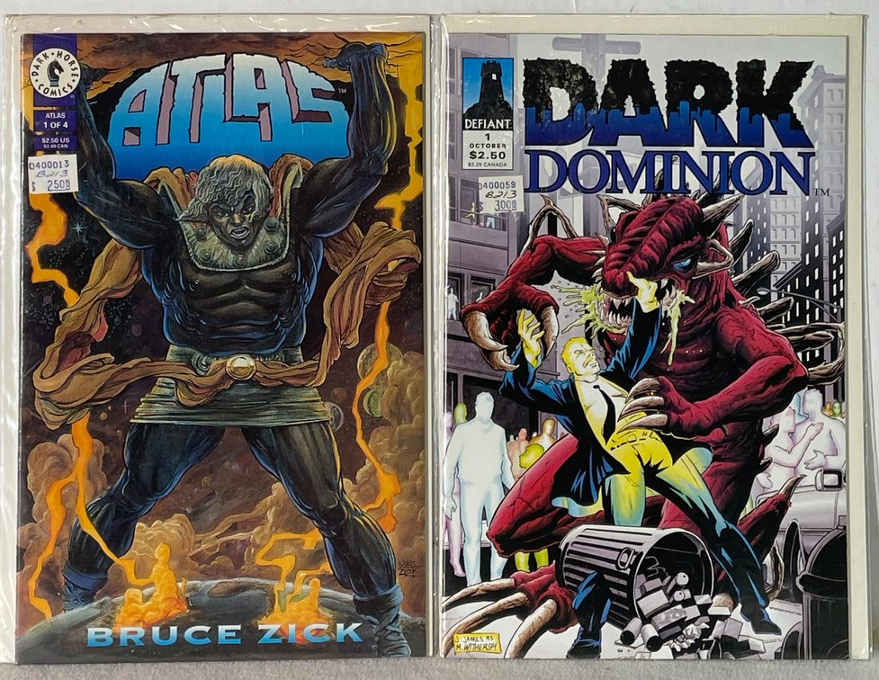 Dark Horse Atlas (1 of 4) and Defiant Dark Dominion (1 OCTOBER) Comic Books